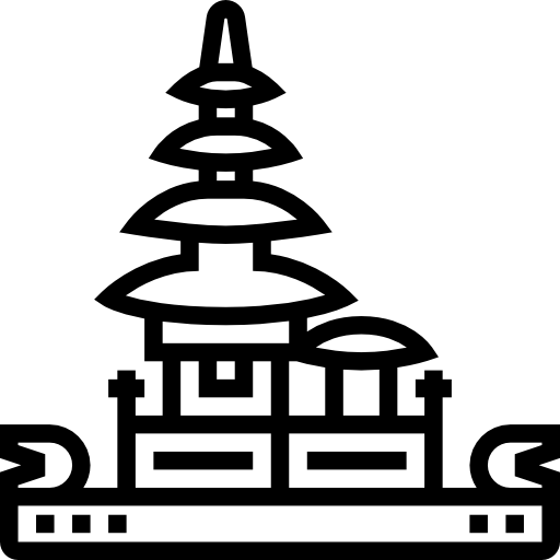 pura ulun danu bratan icono gratis