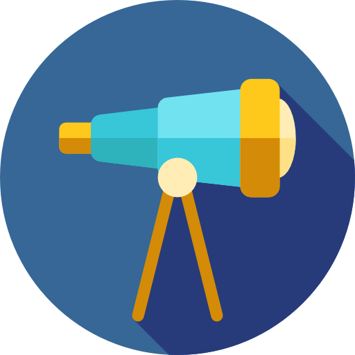 Telescope free icon
