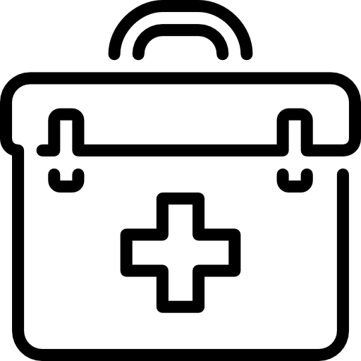trousse de premiers secours Icône gratuit