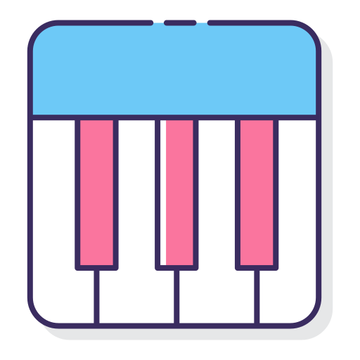 Piano icono gratis