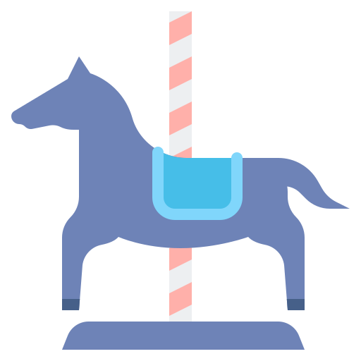 Merry go round - free icon