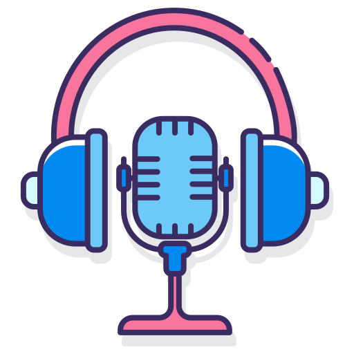 Podcast free icon Podcast free icon