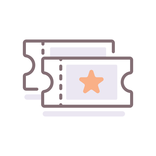 Ticket free icon Ticket free icon