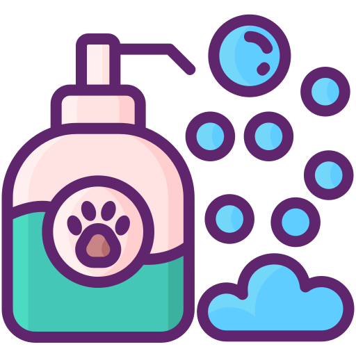 Champú para mascotas icono gratis