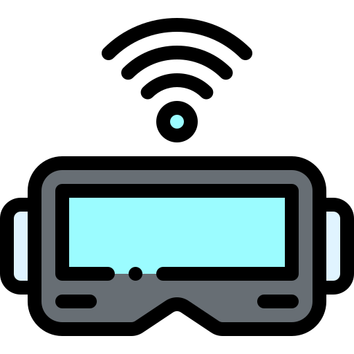 gafas vr icono gratis
