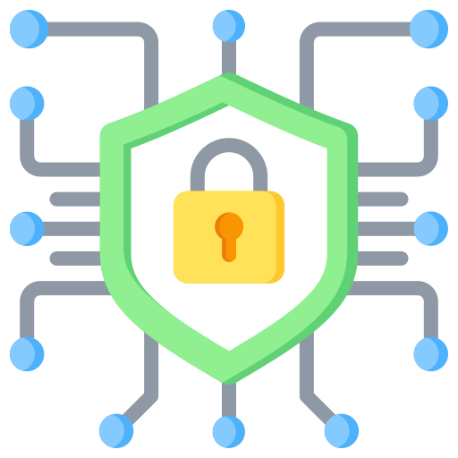 seguridad cibernética icono gratis