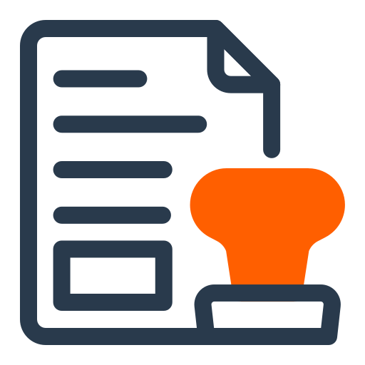 estampilla icono gratis