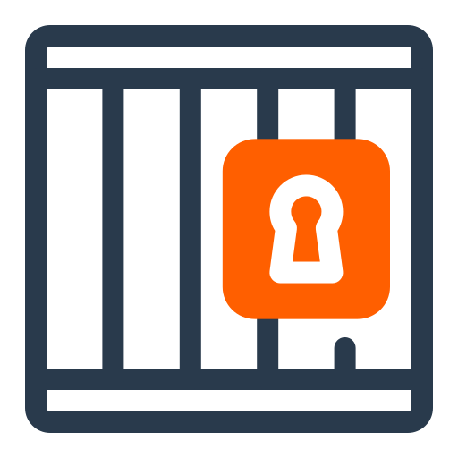 prisión icono gratis