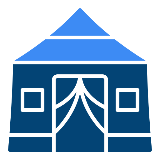 cámping icono gratis