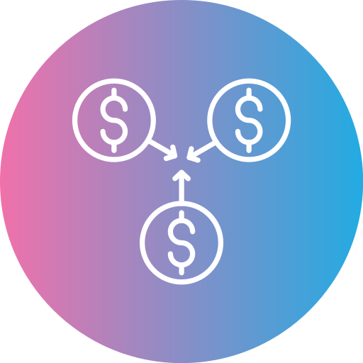 ingresos icono gratis