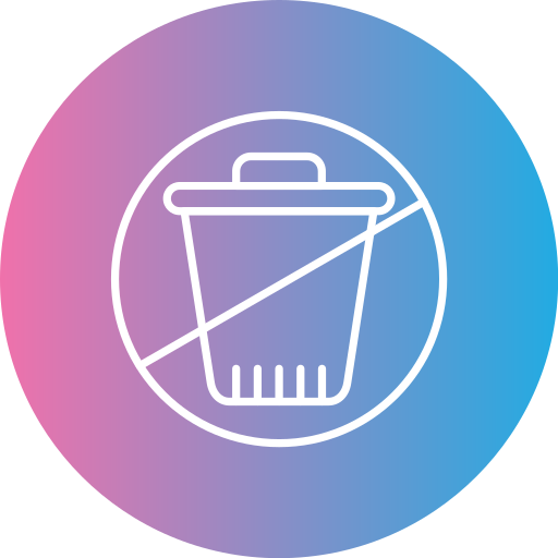 kein abfall kostenlos Icon kein abfall kostenlos Icon