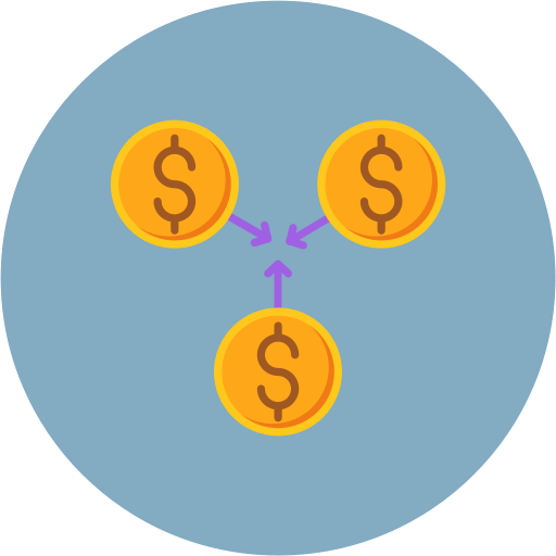 ingresos icono gratis