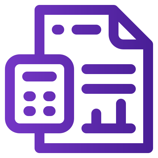 presupuesto icono gratis