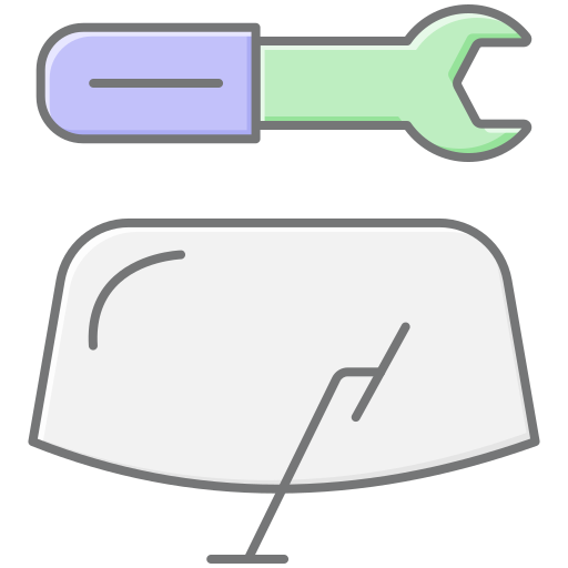 앞유리 수리 무료 아이콘