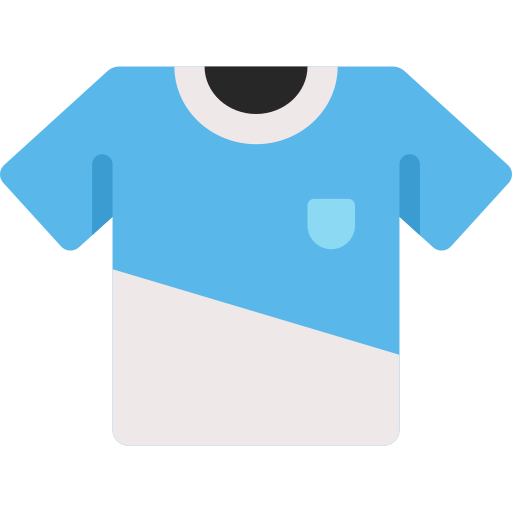 camiseta de fútbol icono gratis