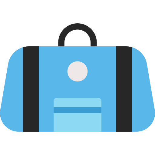 bolsa de deporte icono gratis
