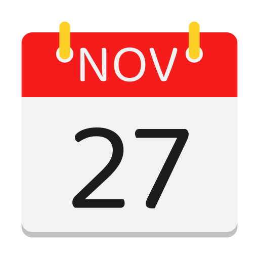 27. november kostenlos Icon 27. november kostenlos Icon