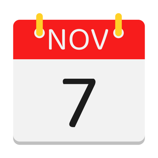 november kalender kostenlos Icon