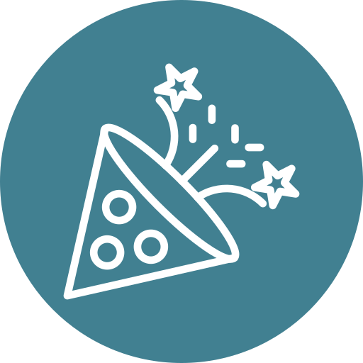 Конфетти бесплатно иконка