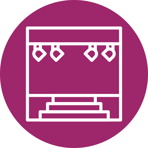 escenario icono gratis