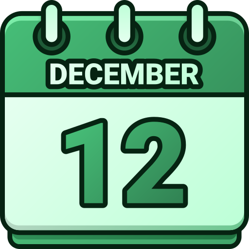 diciembre icono gratis