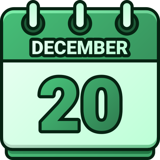 diciembre icono gratis