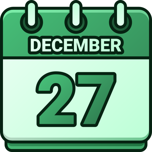 diciembre icono gratis