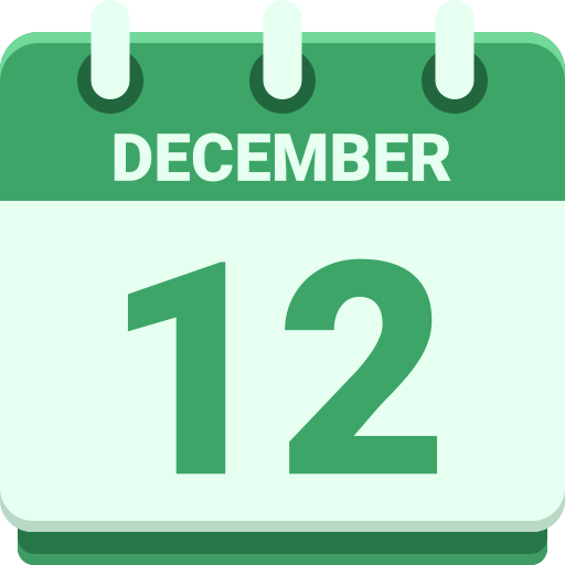 diciembre icono gratis