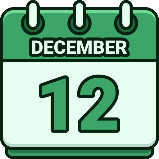 diciembre icono gratis