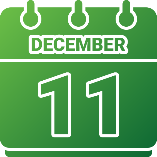 décembre Icône gratuit