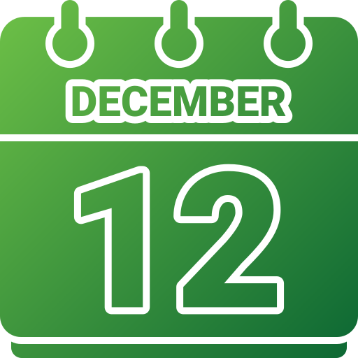 diciembre icono gratis