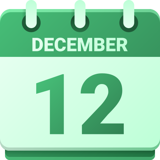 diciembre icono gratis