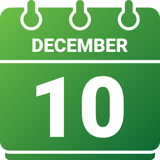 10 декабря бесплатно иконка