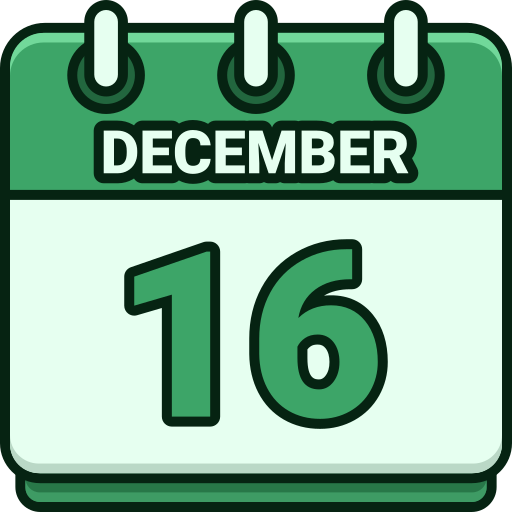 diciembre icono gratis