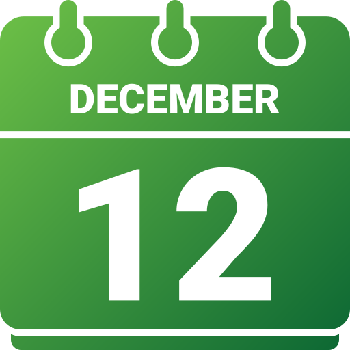 diciembre icono gratis