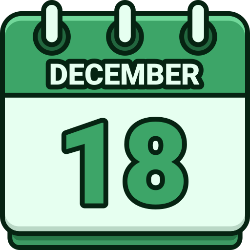 diciembre icono gratis