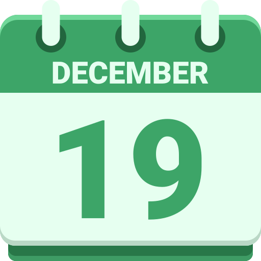 diciembre icono gratis