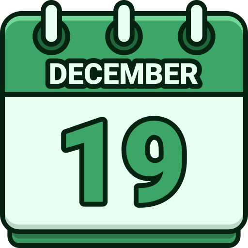 diciembre icono gratis