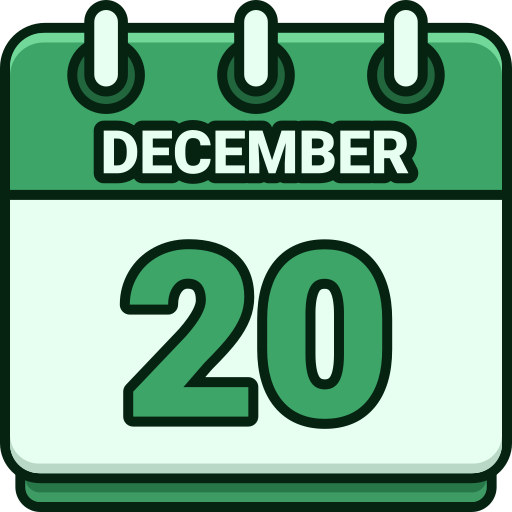 diciembre icono gratis