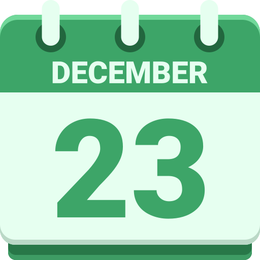 diciembre icono gratis