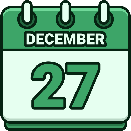 diciembre icono gratis