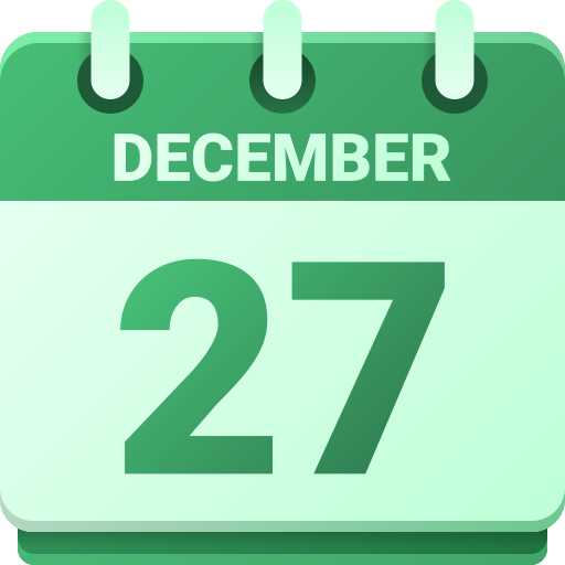 décembre Icône gratuit