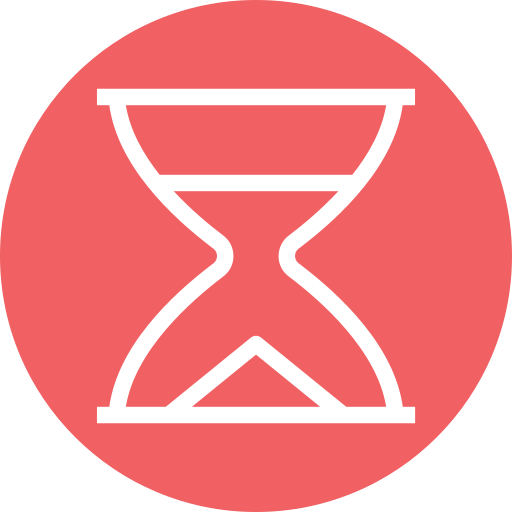 reloj de arena icono gratis