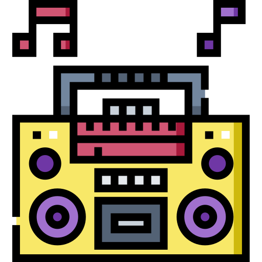 Boombox icono gratis