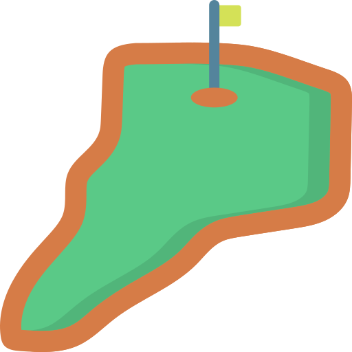 Minigolf icono gratis