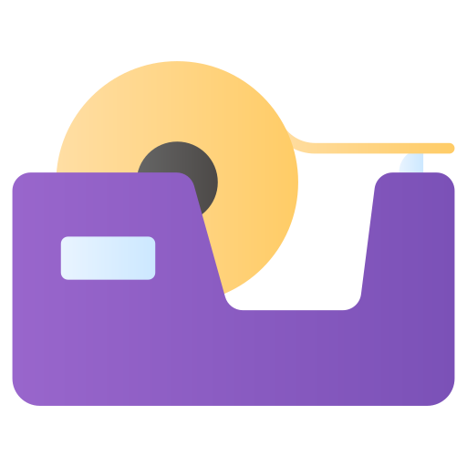 dispensador de cinta icono gratis