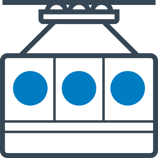 cabina del teleférico icono gratis