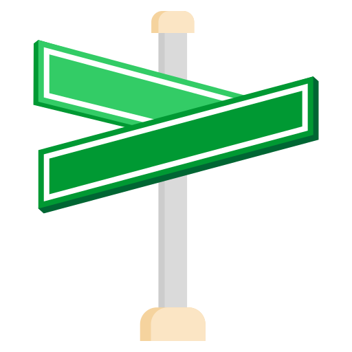 nombre de la calle icono gratis