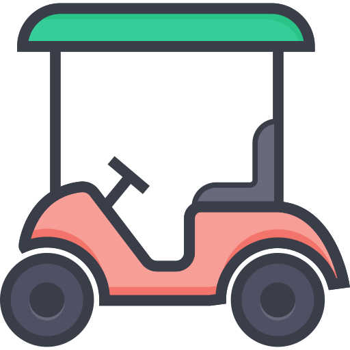 carrito de golf icono gratis