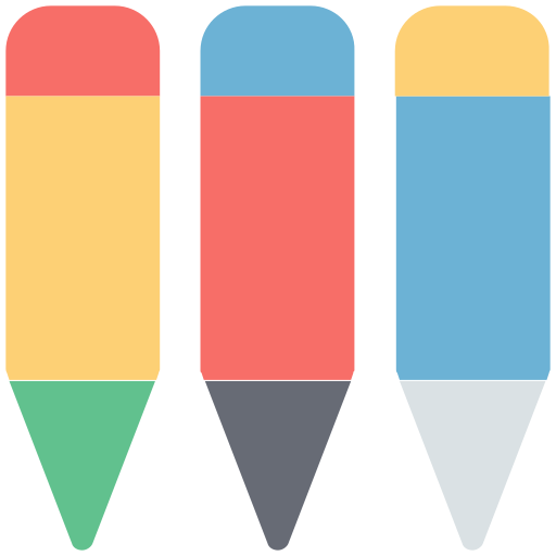 Pencil free icon